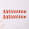 Easywell 28 pcs manufacture wholesale Matte light pink small pointed nail full coverage false nails