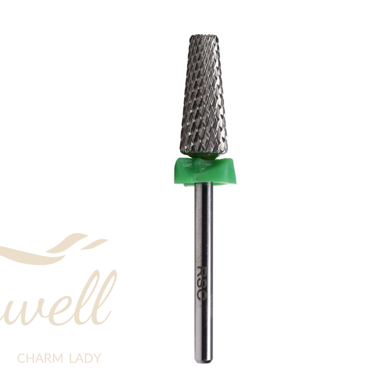 Blue barrel bit Carbide Drill Bits Electric Nail File Drill Bits For Nail Manicure Tungsten Carbide Large Barrel Nail Drill Bit 