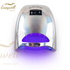 48w Cordless Pro Cure Uv Led Gel Nail Lamp Gradient Silver Color