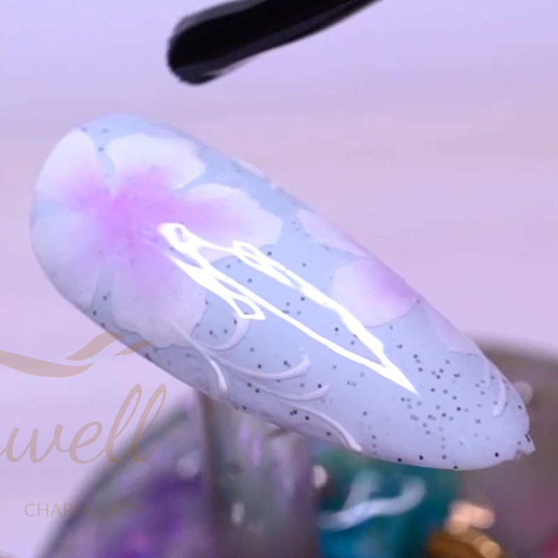 Easywell 15ml 2020-MG polka dot macaron colors nail glitter gel polish