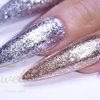 Easywell 15ml 3703-FGSH luxury color bling nail glitter gel polish