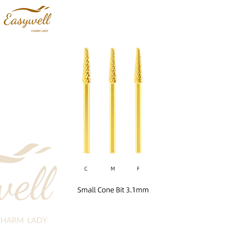 Small Cone Bit 3.1mm nail drill bit carbide drill bits for nails
