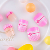 Children Nails Press On Pre-glue Full Cover Short Pink lovely nails