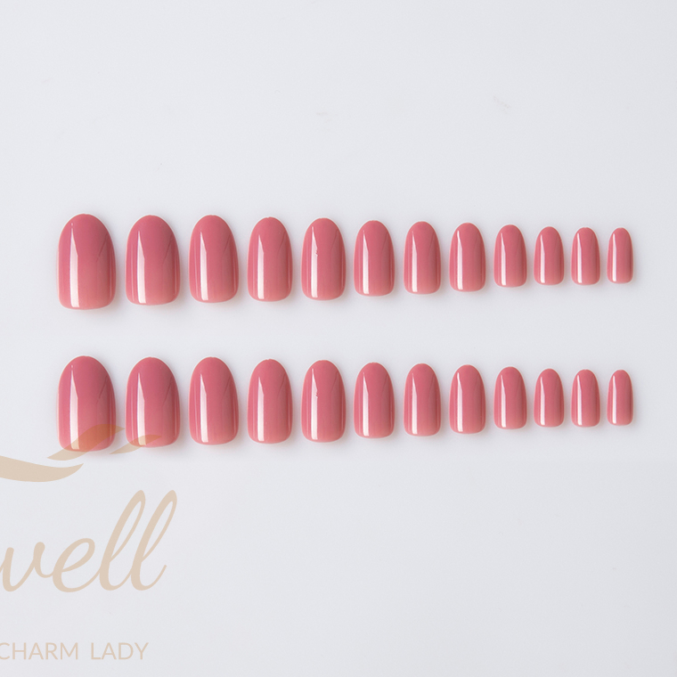 Factory customized wholesale OEM coffin style fashion artificial fake nails