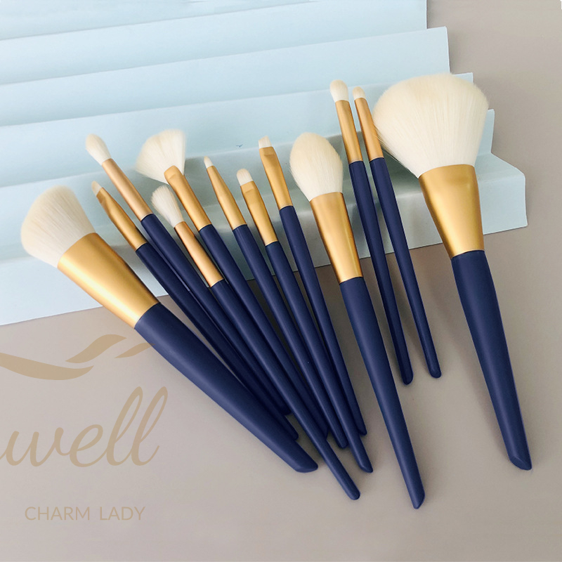 New stock Xingdong 12 makeup brush set, soft bristles, eye shadow brush, blush brush, full set of beauty tools