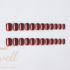 Easywell 30 pcs manufacture wholesale high quality artificial nails full coverage Bright light 8 colors matte square nails nails